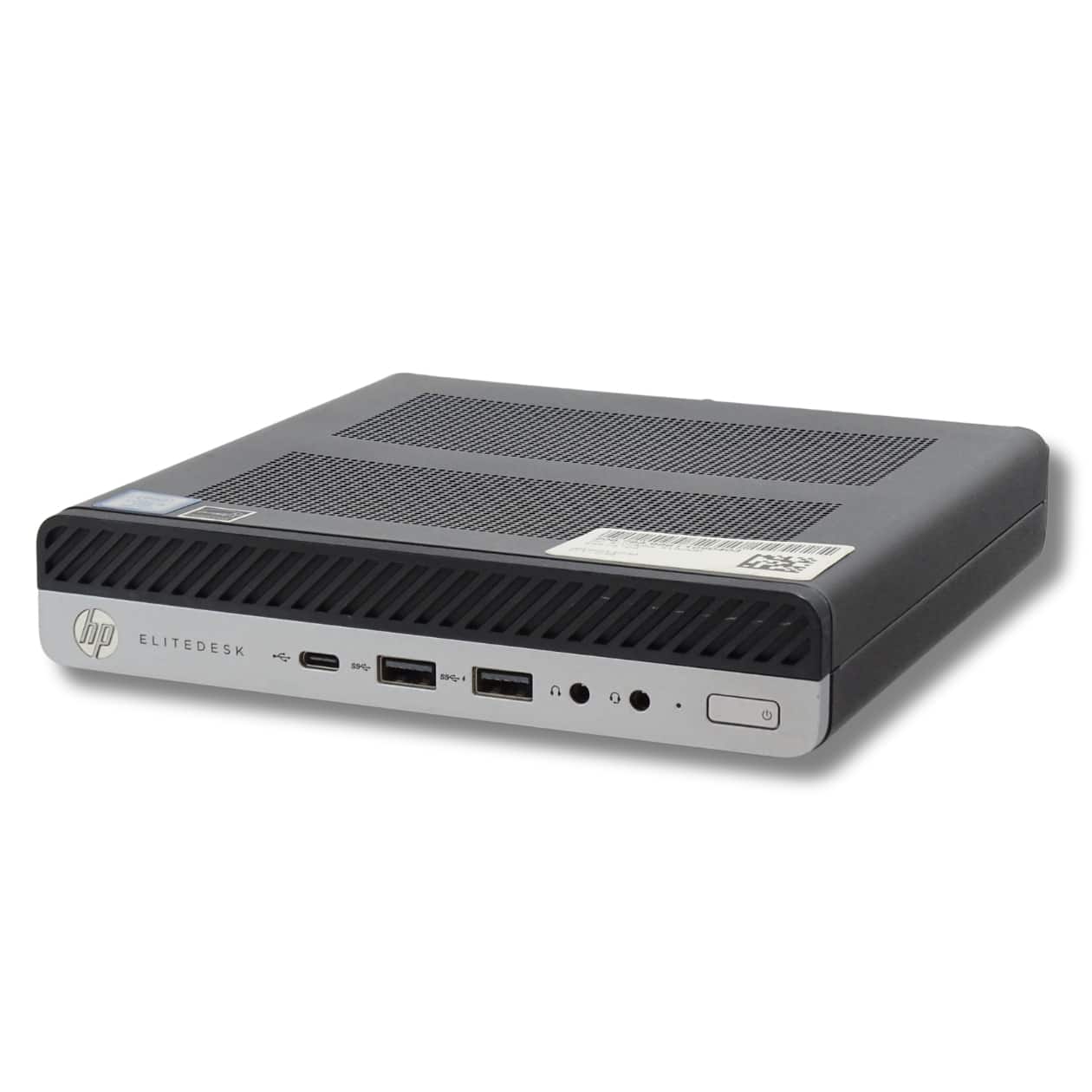 HP EliteDesk 800 G4 Mini - Mini-PC - Intel Core i7 8700 @ 3,2 GHz - 16 GB - 512 GB SSD - Windows 10 Professional - Sehr gut