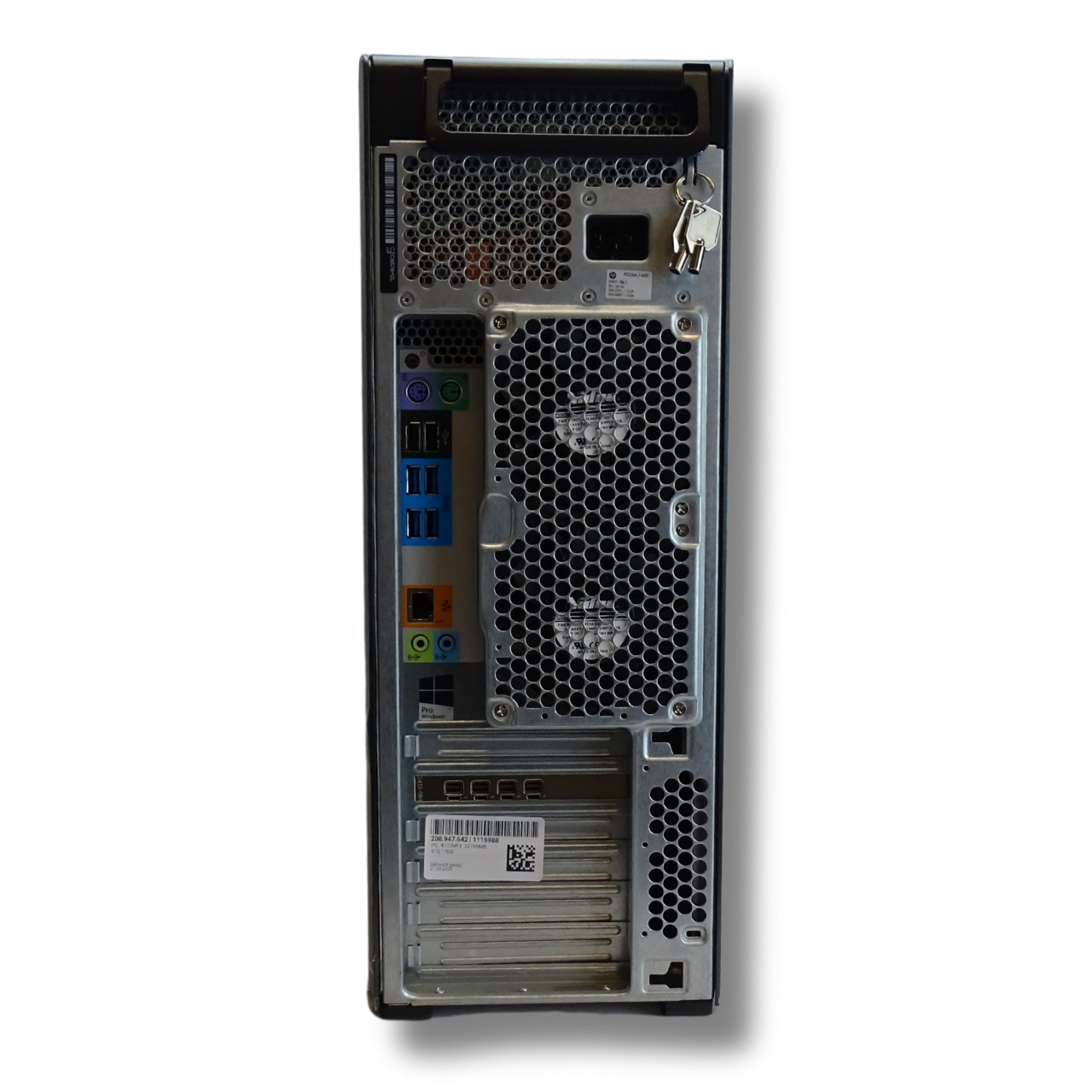 HP Workstation Z640 - Tower - Intel Xeon E5-1650 V4 @ 3,6 GHz - 32 GB - 512 GB SSD - DVD-RW -  Quadro K1200 - Windows 10 Professional - Sehr gut